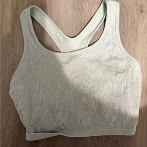 OFFLINE SEAMLESS FLORAL RACERBACK SPORTS BRA